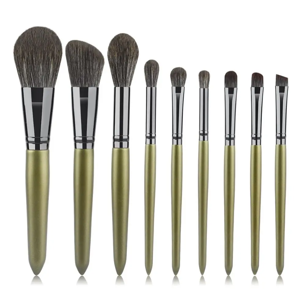 

Fluffy Makeup Brushes Set Soft Fiber with Storage Bag Eye Cosmetic Brushes Kit Kabuki Brush Fiber Hair Eye Shadow Brush Women