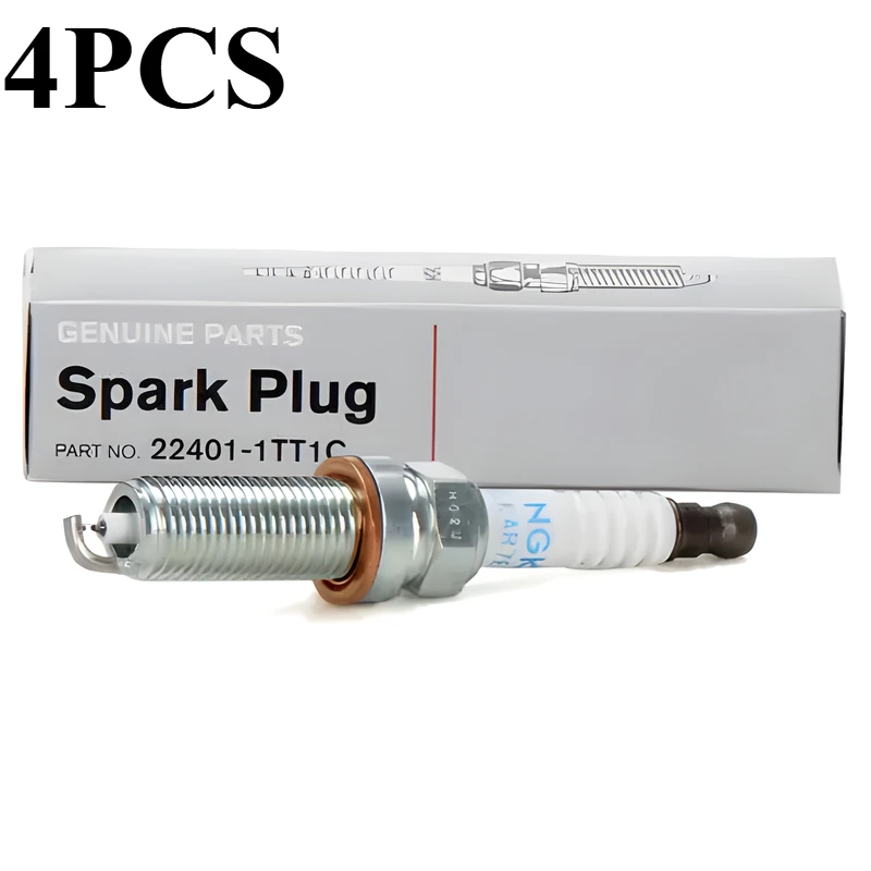 

4PCS 22401-1TT1C DILKAR7E9HS Iridium Spark Plug for Nissan Mazda Changan Mazda Nissan Renault Toyota 224011TT1C