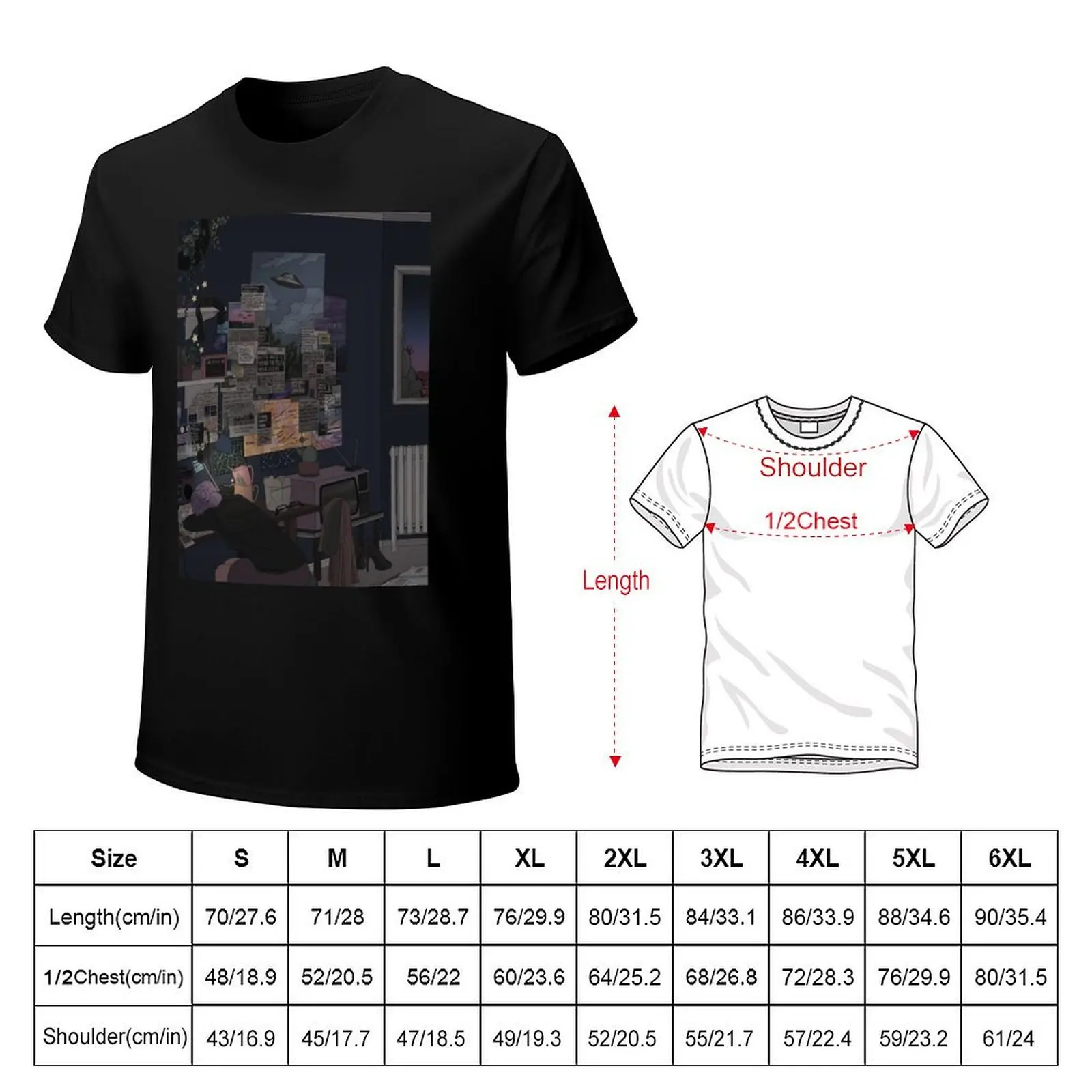 Conspiracy Theorist- Redrawn T-Shirt t shirts with prints T-Shirt
