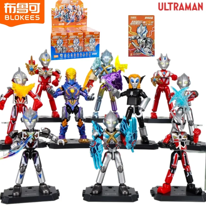 

Строительный блок BLOKEES Ultraman Man Star Edition 15nd X Nexus Max, сборная модель, украшение для рабочего стола, игрушка для детей, подарок
