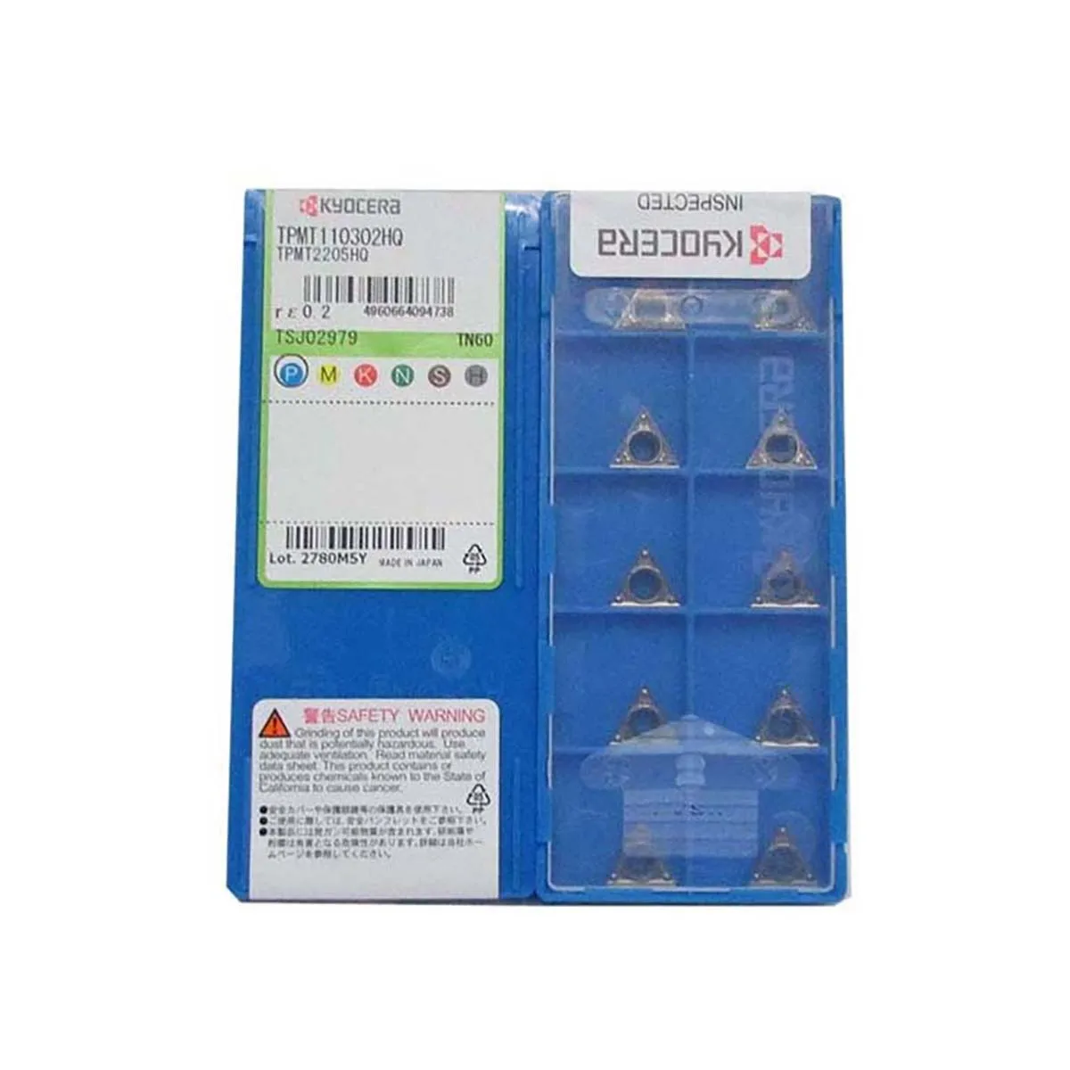 Kyocer a 100% Original TPMT TPMT160304 HQ TPMT110308HQ TPMT110304HQ TPMT110302HQ TPMT090204HQ TPMT090202 HQTN60 Turning Inserts