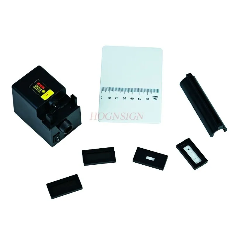 1 conjunto de equipamento experimental de agrupamento óptico de observação óptica de micro física