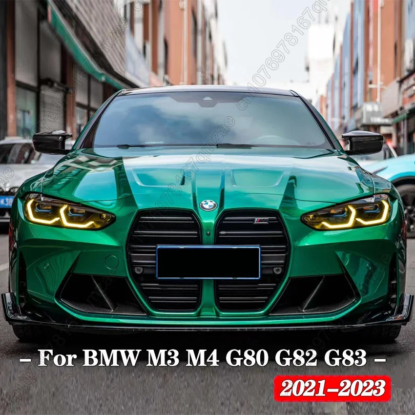 

Передний бампер автомобиля CS Style, сплиттер Canards для BMW M3 M4 G80 G82 G83 2021-2023 Difusser, спойлер, накладка на губу, аксессуары