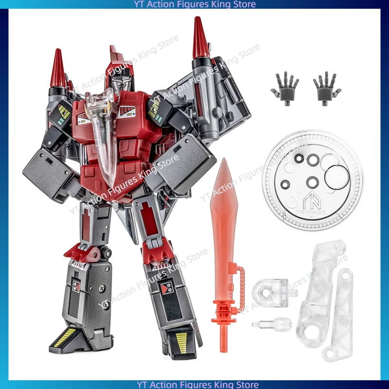 In Stock NEWAGE Small-Scale Transformer Toy NA H57EX Dart Toy Color Robot Dinosaur Collection Gift