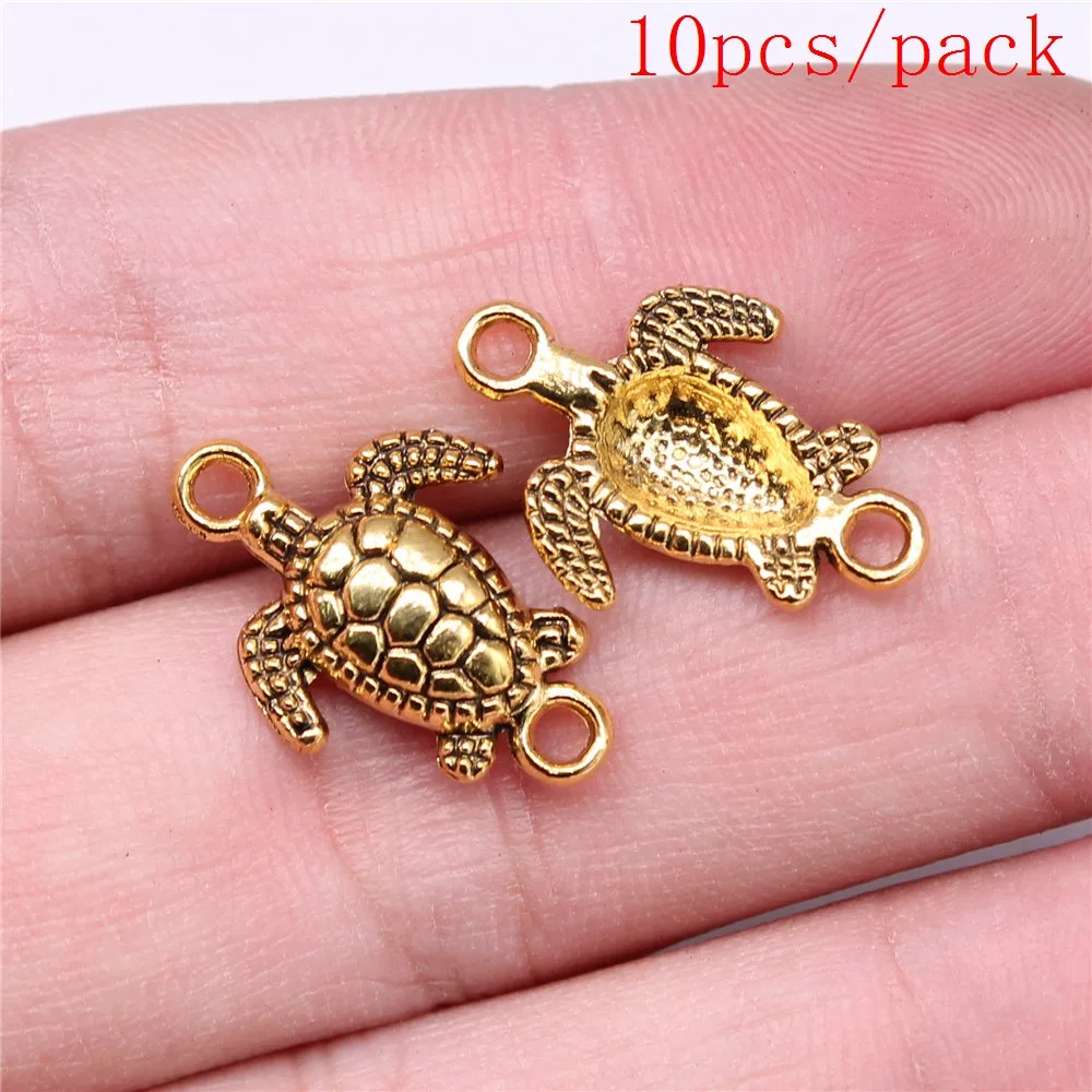 Bulk Charms For Jewelry Making Kit Pendant Diy Jewelry Accessories Tortoise Turtle Connector Charms