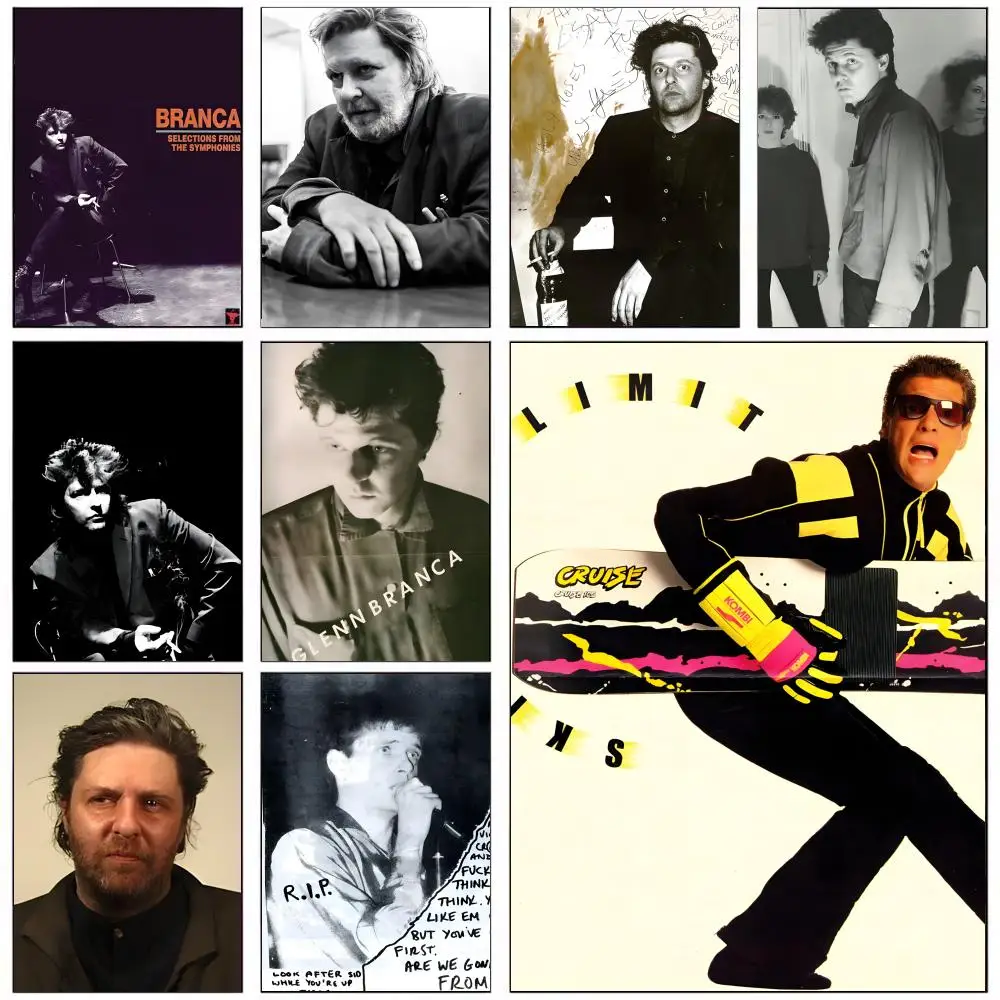 Avant-Garde Noise G-glenn B-branca Poster HD art sticky wall waterproof home living room bedroom bar aesthetic decoration