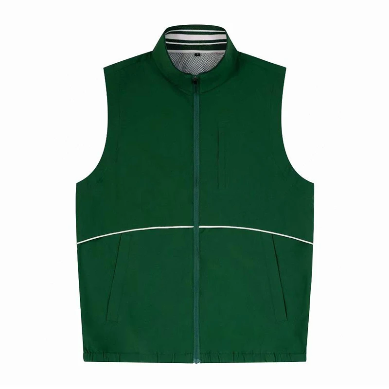 Golf Clothing Autumn New Product Men's Outdoor Quick drying Sports Jacket Comfortable Versatile Sleeveless Vest Casual Men's Top