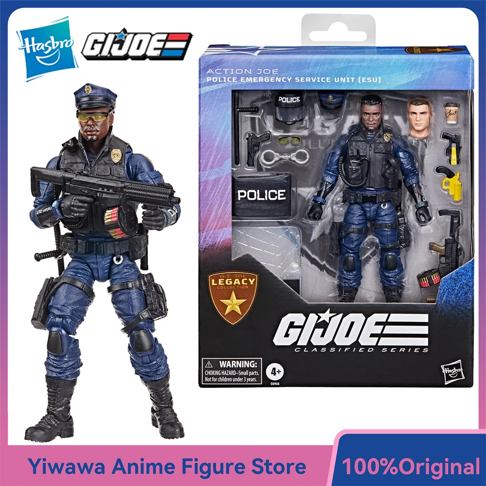 

[В наличии] Hasbro G.I. Joe Classified Series Legacy Collection, подразделение экстренной службы полиции (ESU), 15 см, фигурка, модель игрушки