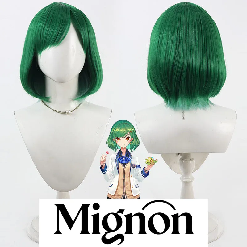 

Mignon Virtual Vtuber Kitakoji Hisui парик для косплея с имитацией кожи головы, внутренний и внешний двухцветный