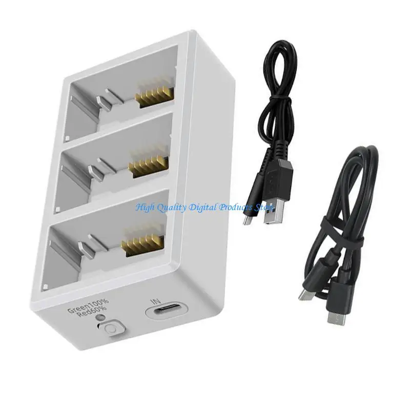 

U2JE Fast Speed 3 Channel Two Way Charging Hub For Drones Battery Flying Device
