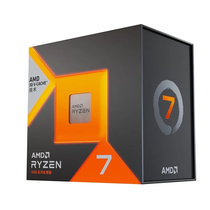 Оригинальный новый процессор AMD Ryzen7 7800X3D в оригинальной коробке, процессор настольного компьютера Socket AM5. Оригинальный новый процессор AMD Ryzen7 7800X3D в оригинальной коробке, процессор настольного компьютера Socket AM5.