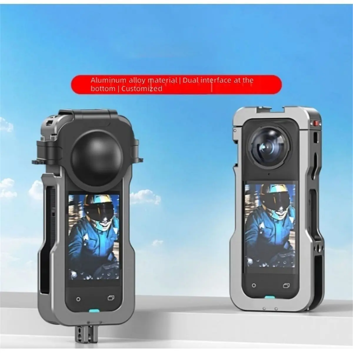 Protective Metal Frame for X5 Stylish Aluminum Alloy Expand the Protective Cage Sports Camera Protection