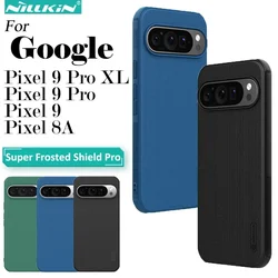 Nillkin For Google Pixel 9 Pro XL Pixel 9 Pro Pixel 9 Pixel 8A Case Frosted Shield Pro PC+TPU Hard Protection Back Cover