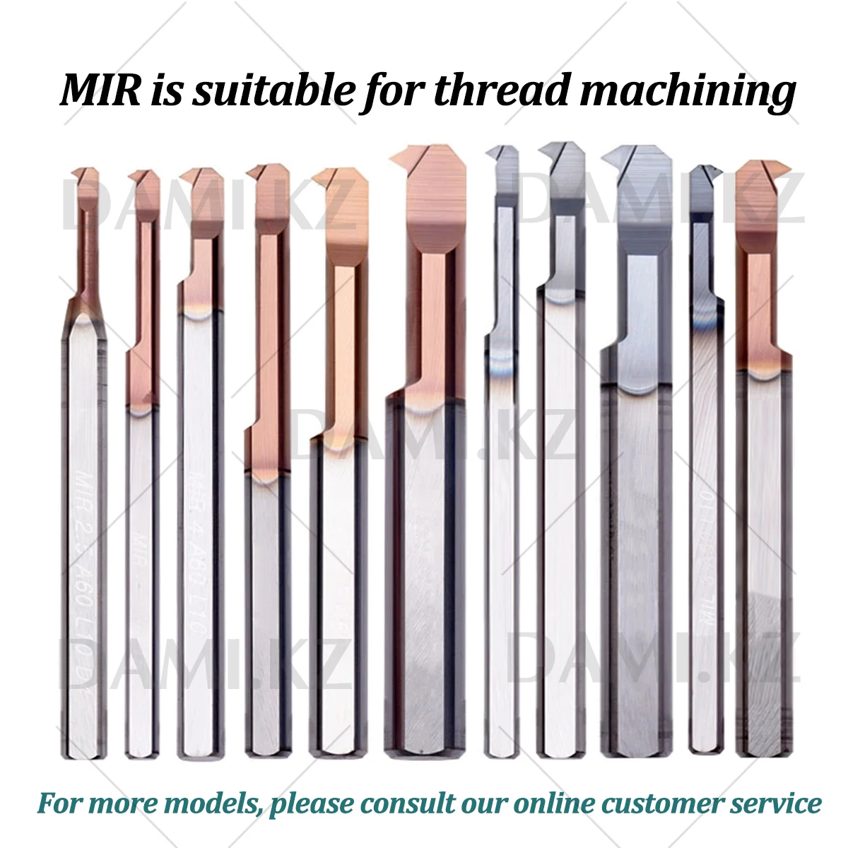 MIR Series Small Bore Boring Tool MIR A60 A55 L10 L15 Tungsten Steel Seismic Resistance Small Aperture Inner Hole Thread Tool