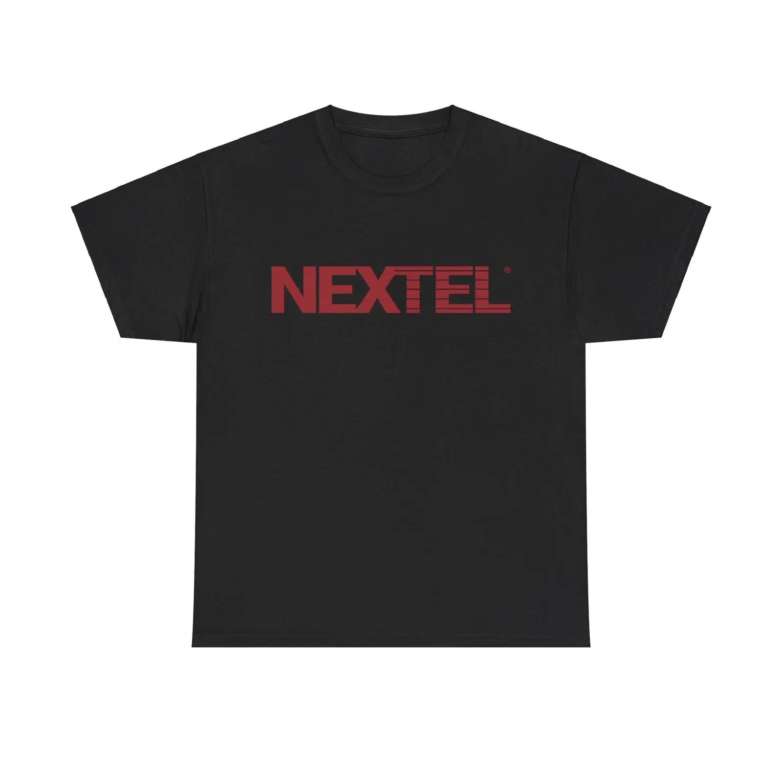 Nextel T-shirt vintage cellphone retro logo employee 90s Unisex Heavy Cotton Tee