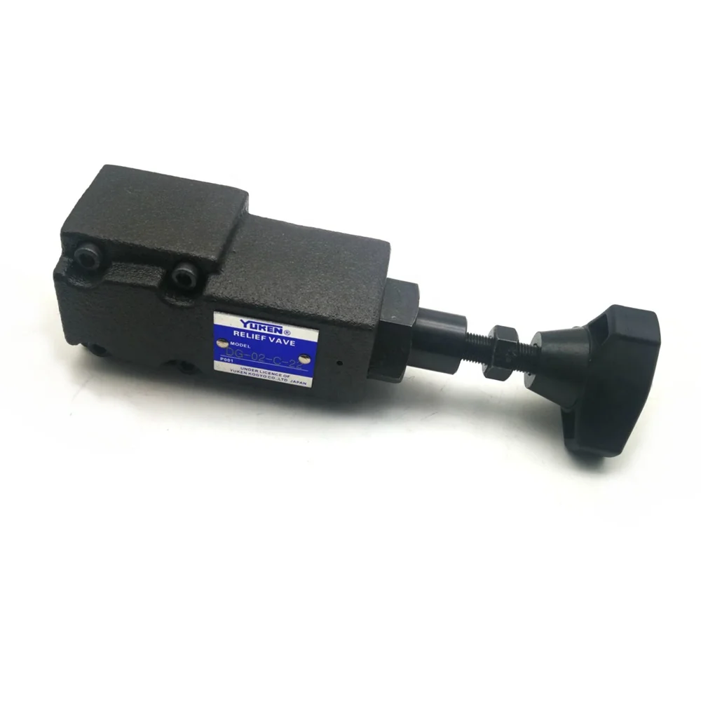

DG-02 Direct Type Hydraulic Safety Relief Valves DG-02-C-22 DG-02-H-22 DG-02-B-22