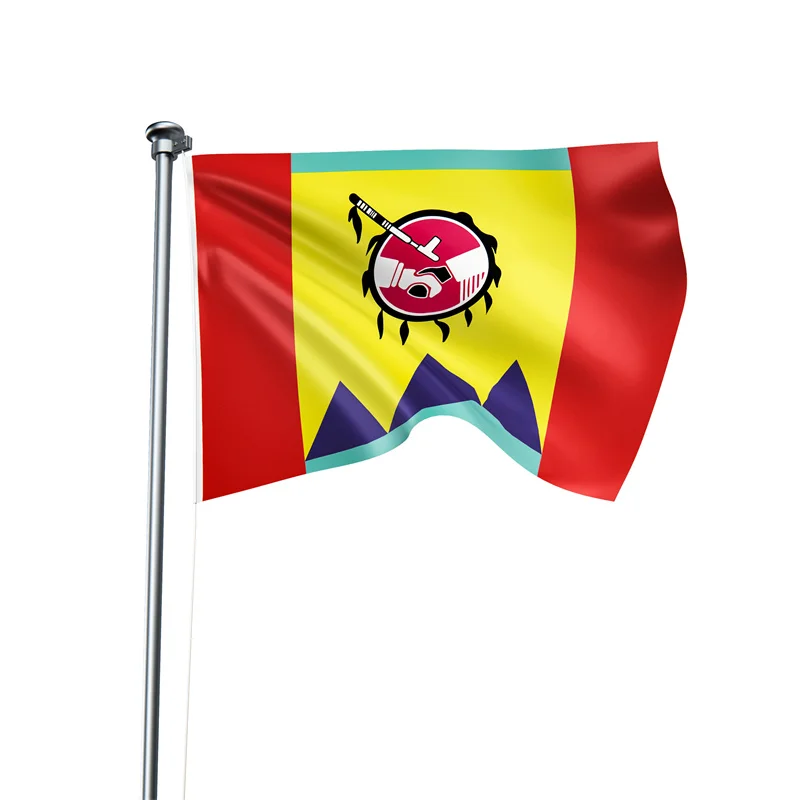 Gaslight Gatekeep Girlboss 5' x 3' Stoney Nakoda Nation Indigenous Peoples of Canada Flag Banner 150cm x 90cm