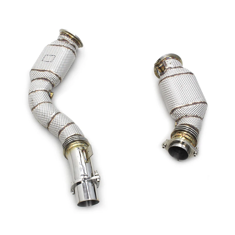 

Выхлопная труба для BMW M3/M4 F80/F82/F83 S55 3.0T 2014-2019, нержавеющая сталь, котенок с высоким расходом, выхлопная труба