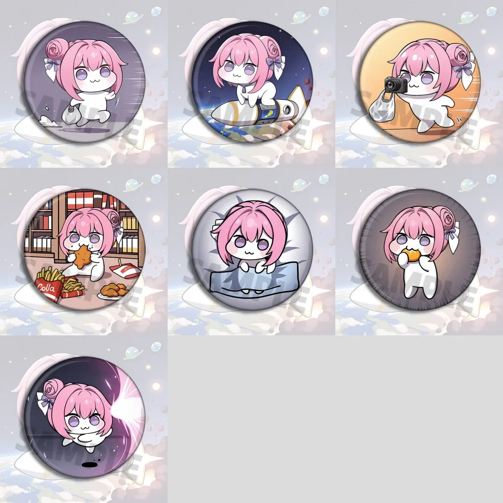 게임 승리의 여신: 니케 핀 섹시한 도로시 배지 코스프레 만화 이타백 배지 버튼 브로치 남녀 크리스마스 선물