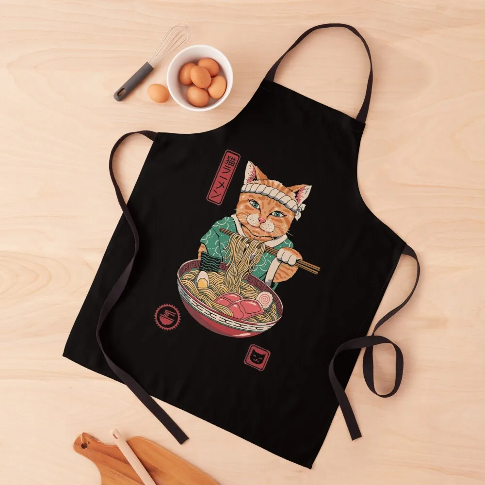 

Neko Ramen Apron Apron women's apron waterproof apron