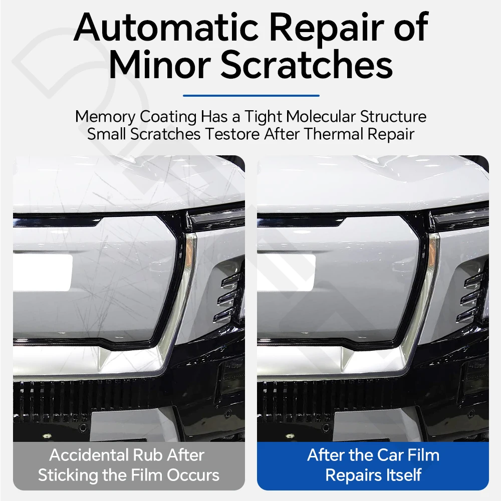 TPU Anti-Scratch Paint Protection Film For GMC sierra EV 2024-2026 Pre-cut PPF Car Body Clear Bra Resistant Repairable Invisible