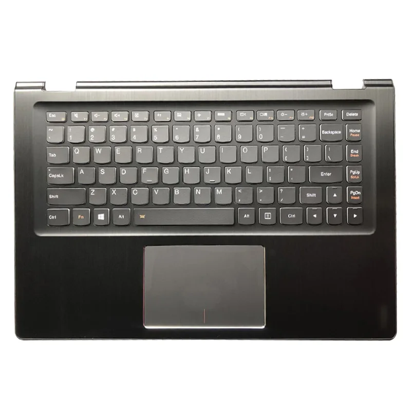 Original NEW for Lenovo Yoga 3 14 Yoga 3-1470 Yoga 700-14ISK Laptop Palmrest Upper Case US Backlit Keyboard Touchpad Black