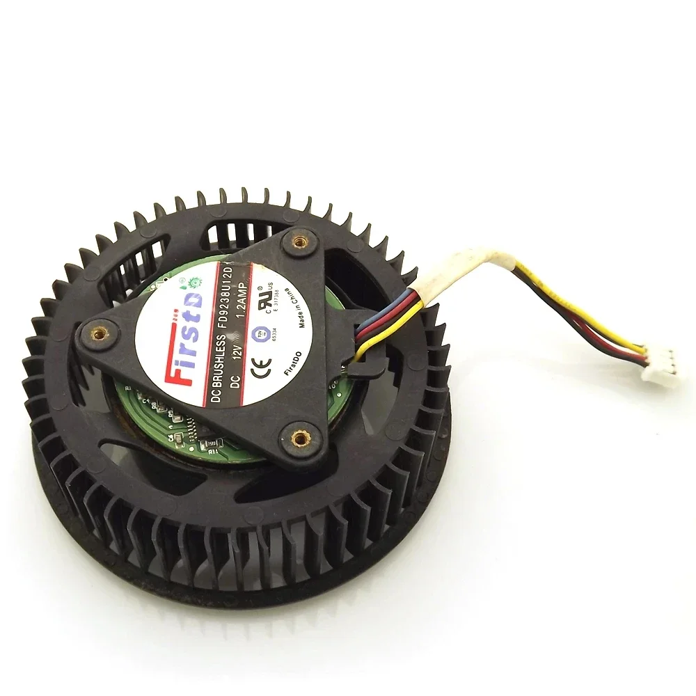 FD9238U12D DC12V 4Pin 4Wire 1.2A VGA Fan For Sapphire ATI HD6970 6950 Graphics Card Cooler Cooling Fan