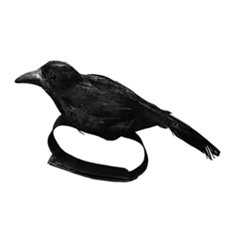 Halloween Crow Headbands Festival Atmospheres Headdress Durability Headpiece for Costume Parties