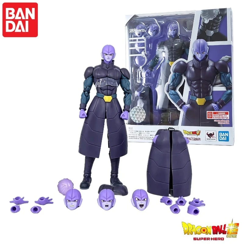 ¡En stock! Figuras originales BANDAI S.H.Figuarts Dragon Ball Super Universe 6, el legendario asesino HIT, figuras de acción de Anime, modelos de juguetes