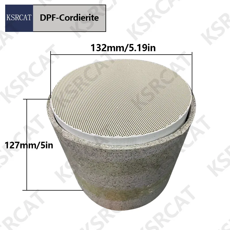 DPF Diesel Particle Trap 132*127mm Particulate Filter For Diesel vehicles Particulate Filter