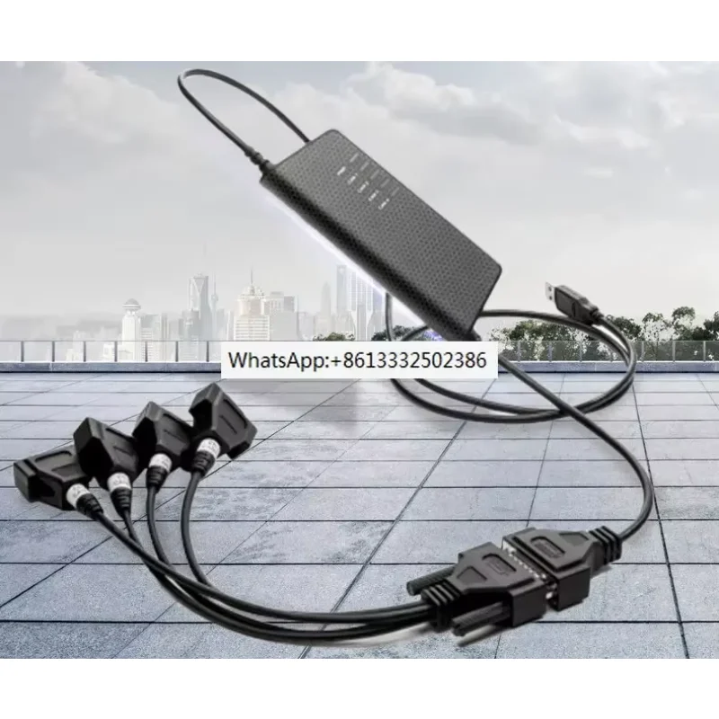Kvaser USBcan Light 4xHS (73-30130-00831-1) واجهة USB بأربع قنوات