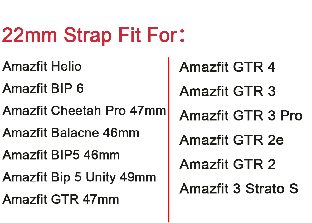 Para Amazfit Helio Balance BIP 6 5 22mm Universal bicolore silicona deporte pulsera transpirable para Amazfit Helio Band Accesorios