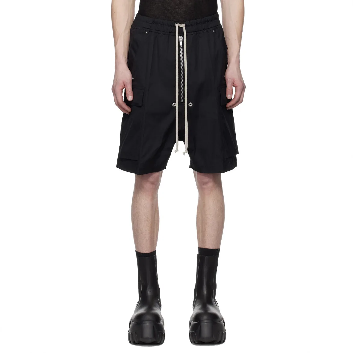 

Стильные уличные брюки Rick RO с множеством карманов, из нейлона, на шнурке, свободного кроя, с широкими штанинами, для работы.