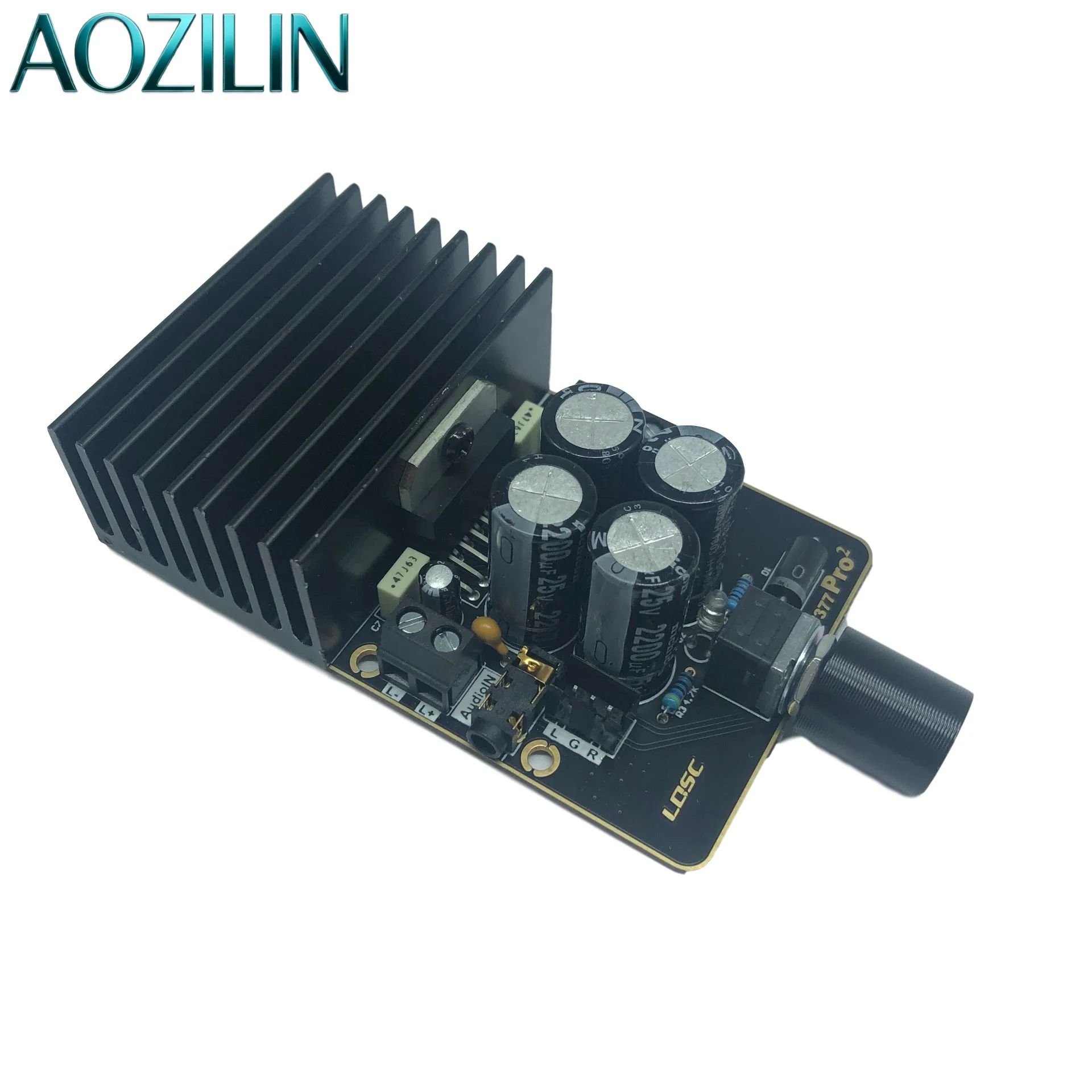 AOZILIN TDA7377 Digital Power Amplifier Board Module, Dual Channel Stereo 12V DIY Audio Power Amplifier 30W * 2