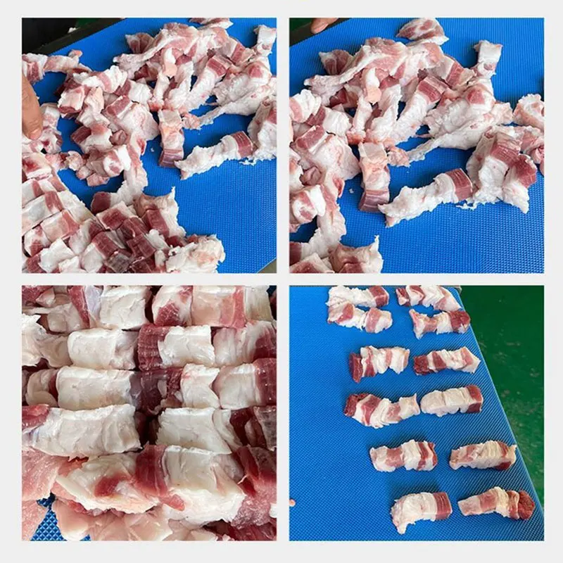 High Capacity Industrial Fresh Frozen Meat Cutter Meat Cube Cutting Machine Meat Dicer Machine For Sale