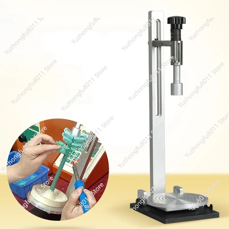 Rotary Wax Tree Welder Intelligent Digital Wax Tree Soldering Machine Adjustable Temperature Mini Wax Welding Equipment for Jewe