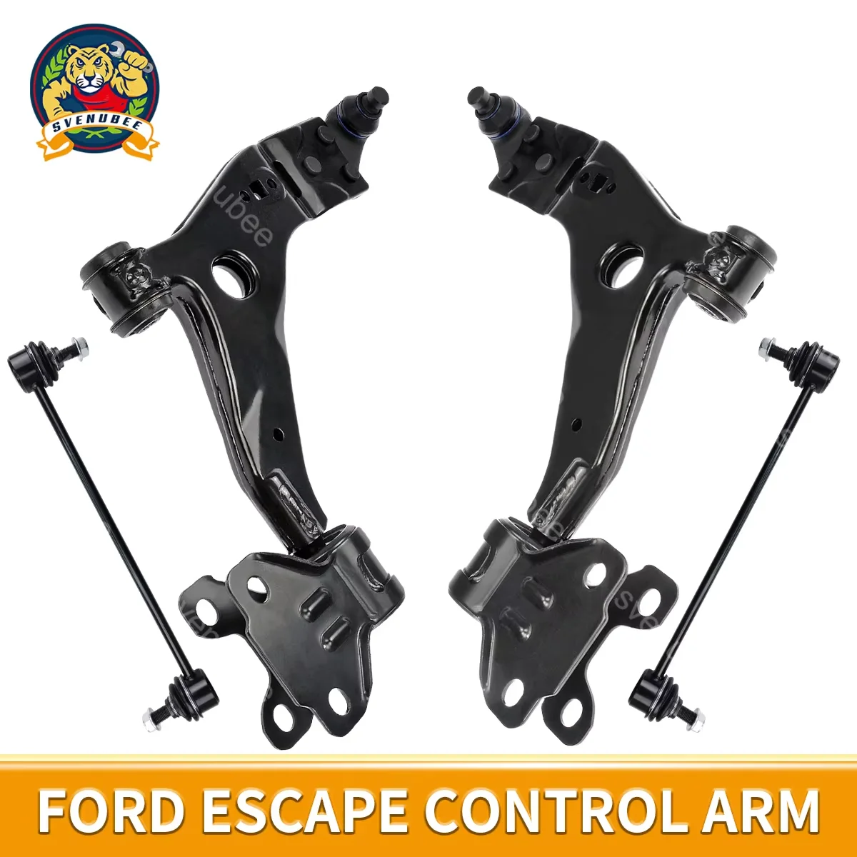 

Svenubee Front Lower Control Arm Ball Joint Stabilizer Sway Bar Link 4Pcs Kits for Ford Escape 2013 2014 2015 2016 2017 2018