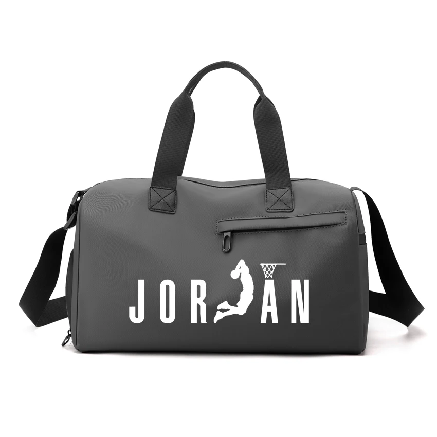 

Gym Bag Men And Women Shoulder Bag JOR Printed Portable Training Basketball Bag Travel Bag Sports Leather Handbag Tennis Bags