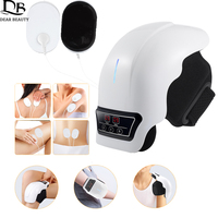 Wireless Heated Knee Massager Wormwood Hot Compress Infrared Physiotherapy Heating Knee Pad Vibration Leg Shoulder Massager