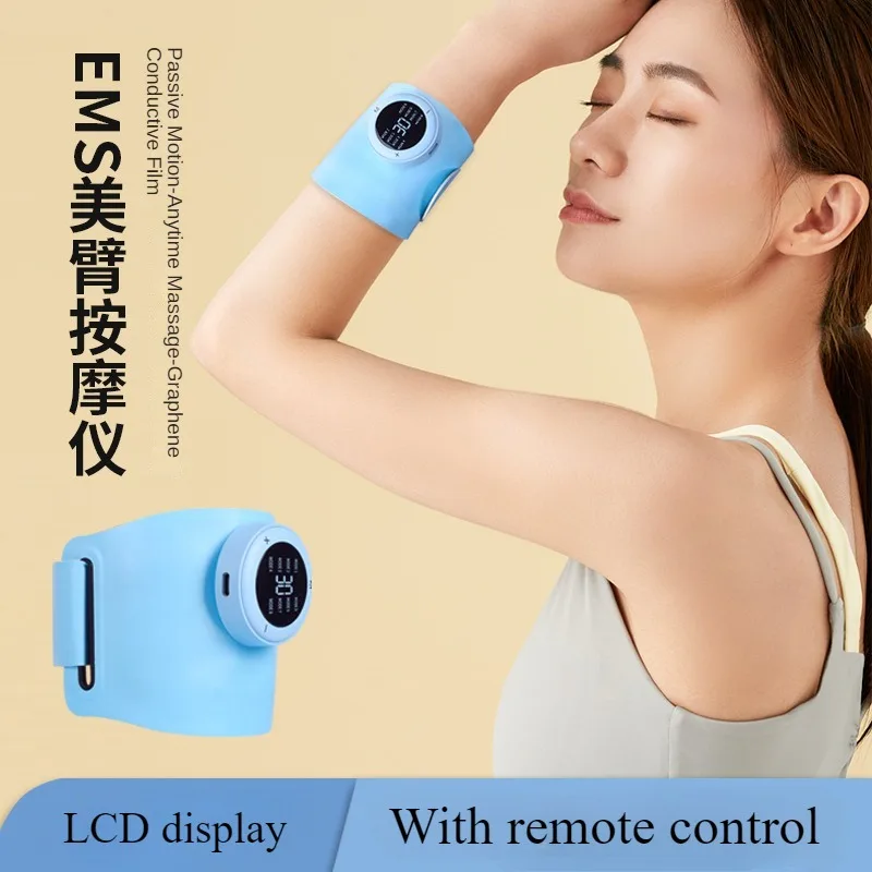 Electric Arm Massager Deep Tissue Wristband Fat Burning Hand Training Instrument Wireless Portable Foot Full Body Massagers