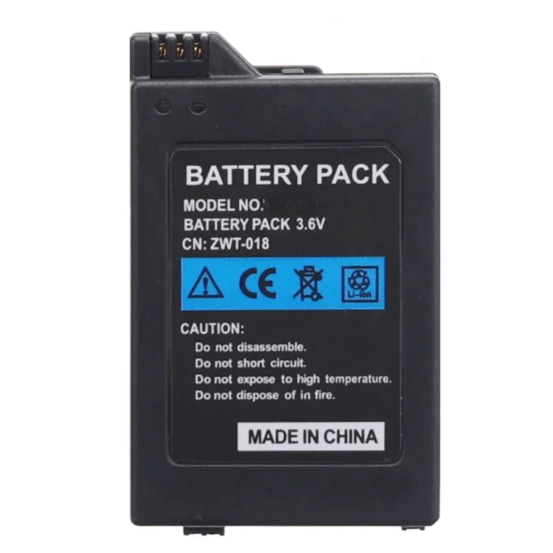 3.6V 1800mAh 3.6V Lithium Rechargeable Battery for PSP 1000 PSP 1001 PSP1002 PSP 1004 PSP1005 PSP008 Game Console Batteries