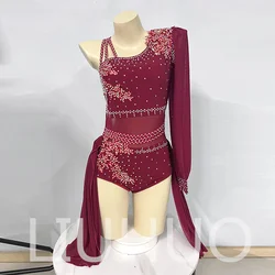 LIUHUO Lyrical Dancing Dress for Performance Color Pole Skirt Factory Customize