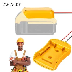 Adaptador de batería para Dewalt, adaptador de potencia máxima de 18V/20V, conector convertidor de batería DIY, 12 AWG, herramientas eléctricas para el hogar, piezas de repuesto