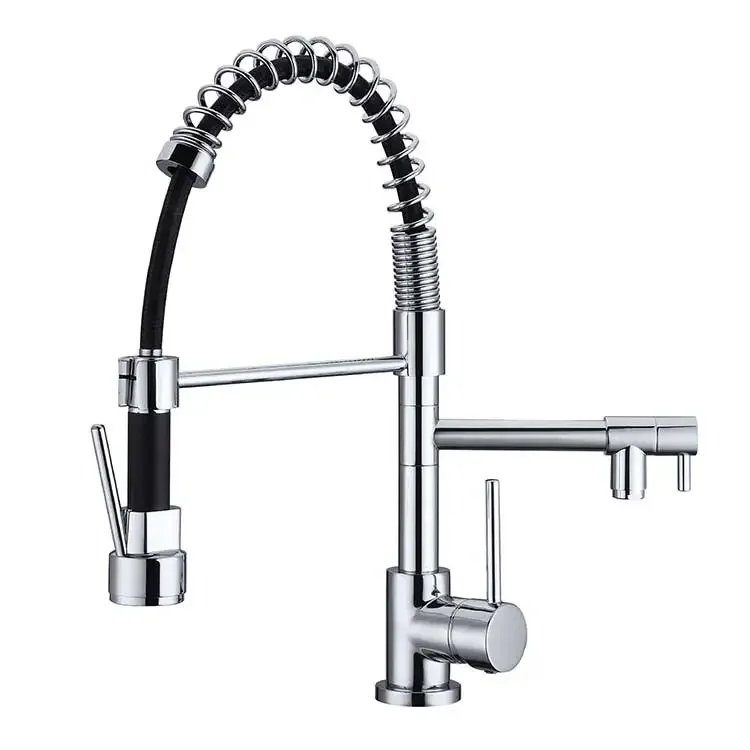 YYHC-Luxurious Brass Kitchen Faucet for Sink with single lever