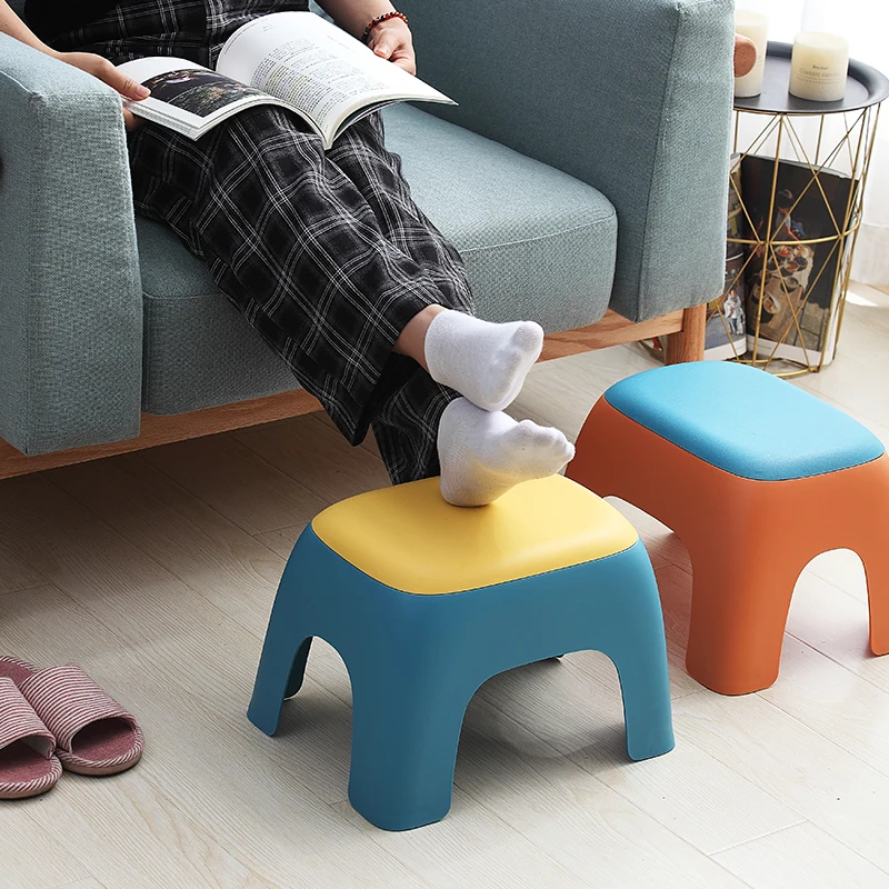 

Household children's low stools, adult chairs, thickened plastic stools in the living room,small benches toilet anti slip