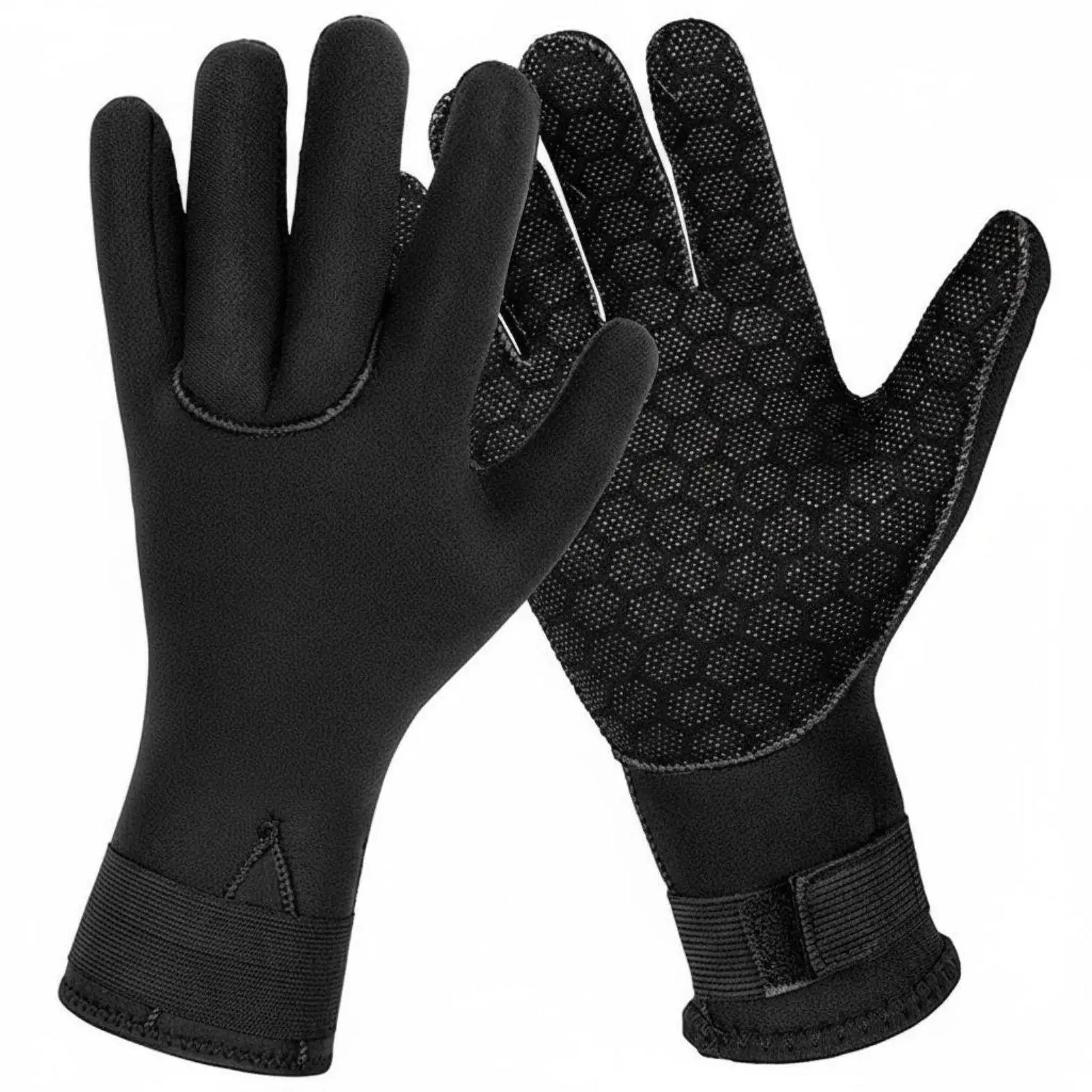 Anti Slip Diving Gloves 3mm Neoprene Wetsuit Gloves for Men Women Warm Water Surfing Swimming Sailing with Durable Palm