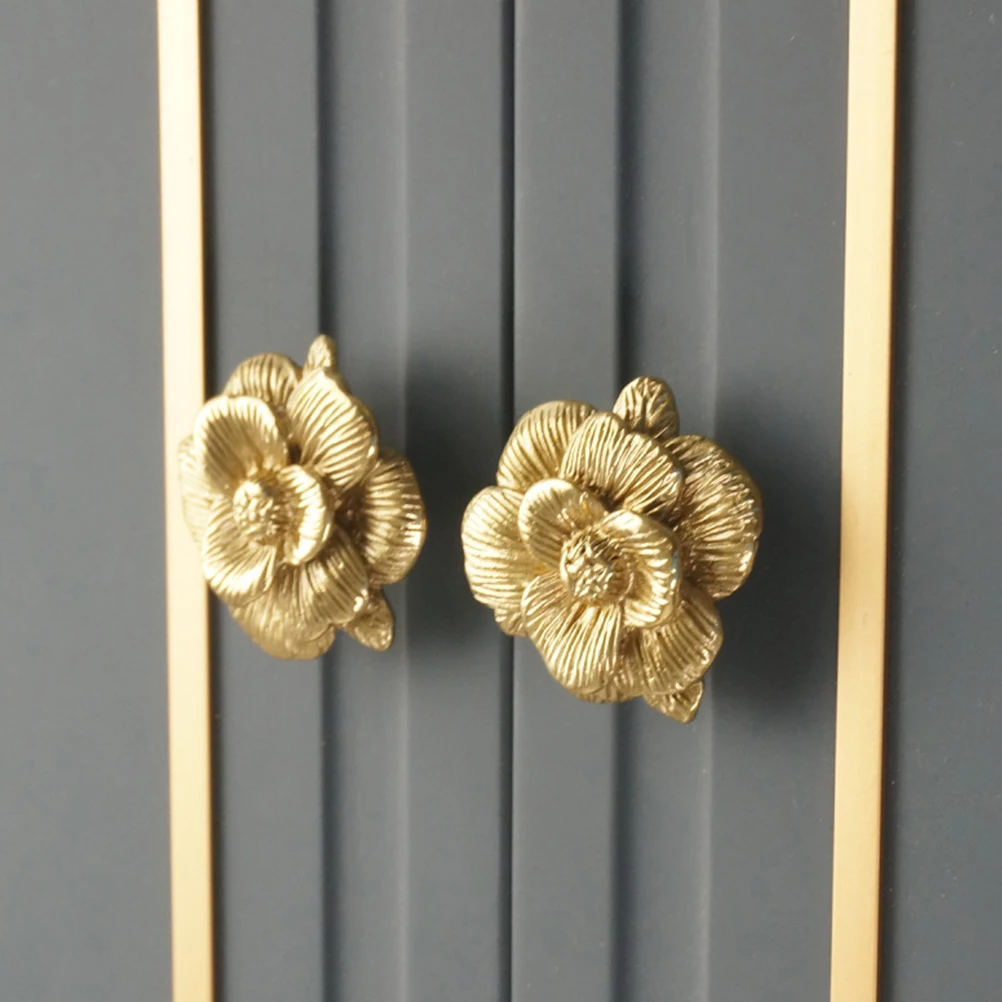 

Copper Pulls Simple Cabinet H Drawer Knobs Wardrobe H les High Quality Material Practical Accessories Easy