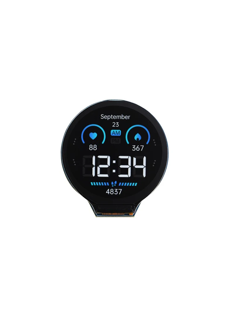 Płytka rozwojowa ESP32-S3 z okrągłym wyświetlaczem LCD IPS 1,28 cala, 32-bitowy dwurdzeniowy procesor LX7, sterownik wyświetlacza GC9A01 dla ESP32-S3 — zdjęcie produktu 7