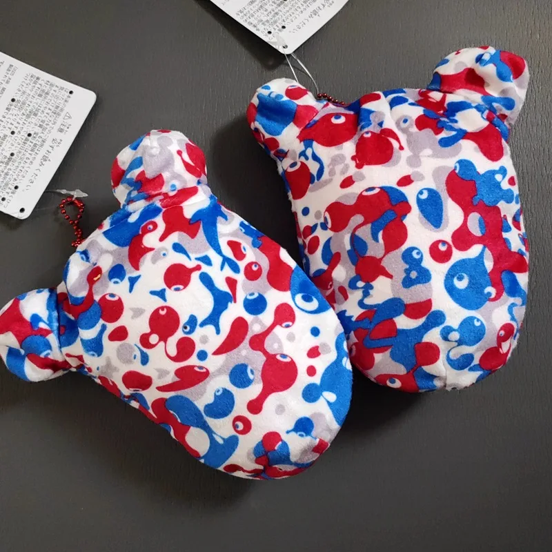 พวงกุญแจตุ๊กตาการ์ตูนริลัคคุมะ ตุ๊กตาขนนุ่มสบาย ของตกแต่งกระเป๋าเป้ ของขวัญคริสต์มาสสำหรับเด็กชายและเด็กหญิง