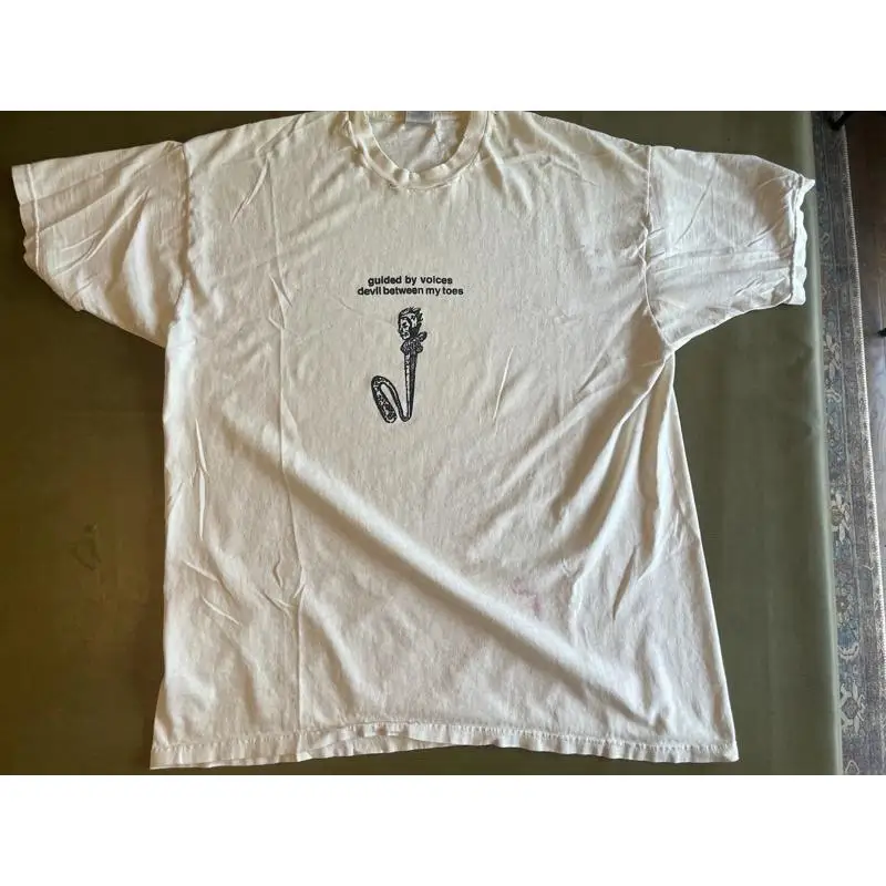 Vintage Band T Shirt Guided By Voices GBV Pete Jamison Devil Between My Toes